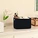 OIAHOMY 4 Pack Storage Baskets for Organizing, Cube Storage Bins for Shelves, Rectangle Storage Baskets With Handles, Woven Baskets for Storage, 12.7''Lx9''Wx7.8''H, Black