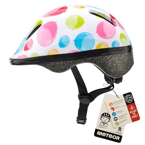 Casque Vélo Enfant VTT et VTC Unisexe Casque de Cyclisme de Réglable de Sport pour BMX Skate...