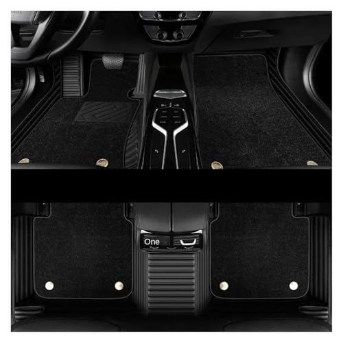Tapis de sol voiture contre salissures Benz Classe S W222 tapis cuir PU sur mesure