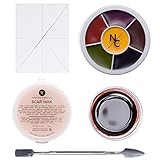 Narrative Cosmetics Starter Effects Kit, 6-Color Bruise Wheel, Scar Wax, and Scab Blood Paste,...