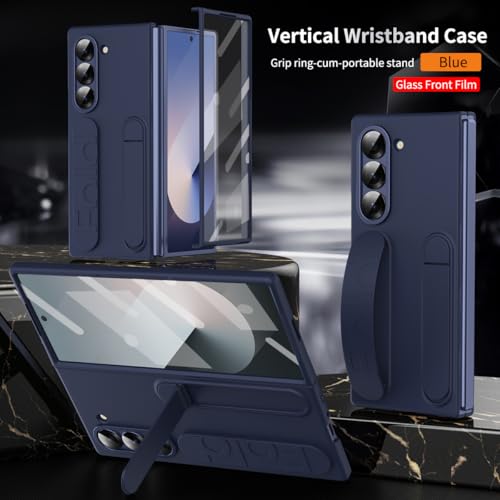 Coque Galaxy Z Fold 5 antichoc avec support poignet et vitres - 2