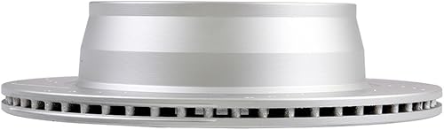 Miniatura 4 de SCITOO Rotores de disco ventilados traseros de 13.57 pulgadas (13.571 in) + pastillas de freno de cerámica para Cadillac Escalade ESVEXT, para Chevy