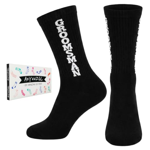 Ao Yee ZGL 1 Pair Groom Best Man Socks,Fun Wedding...