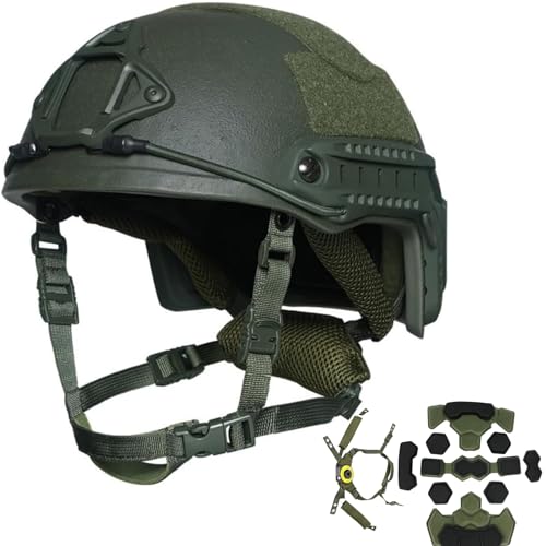 LZAQHMT Livello IIIA Elmetto Tattico Fast High Cut - Sistema