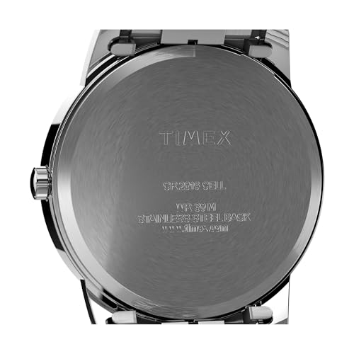 TIMEX Easy Reader Round 35mm White Dial Analog Men Watch - T2H451UJ - Image 5