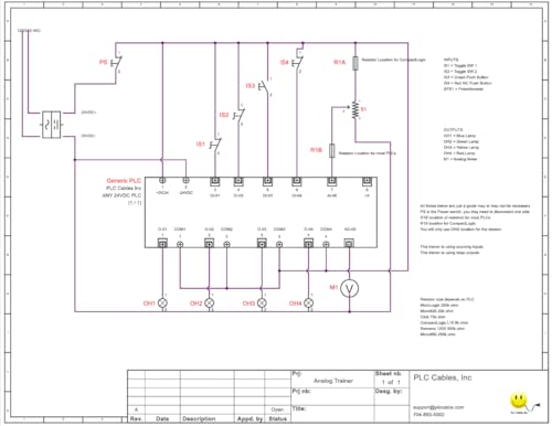 Analog Complete do it Yourself PLC Trainer Kit ~ Build Your own PLC Training