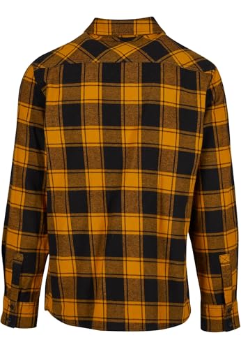 Brandit Check Shirt Long Sleeve, Farbe: Black-Yell, GrößE: Xl - 9