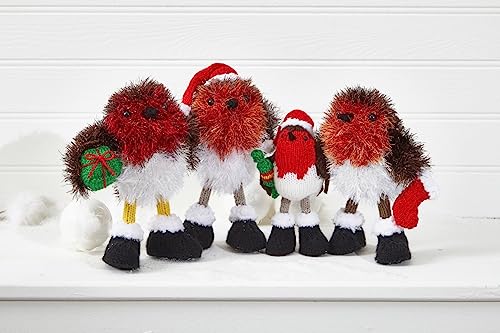 King Cole Christmas Knits Book 10 - Snow Family Penguins & Robins Knitting Patterns - Image 2