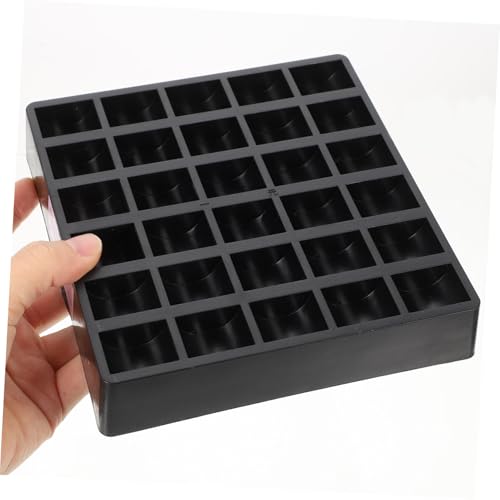 Caja de almacenamiento para monedas negra, 2 piezas miniatura 6
