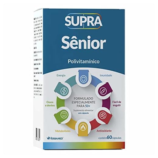 Supra Sênior Polivitamínico - 60 Cápsulas - Herbamed, Herbamed