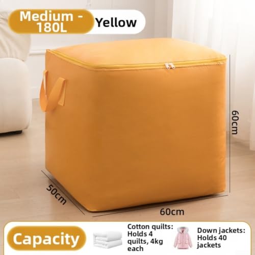 Bolsas de mudanza extragrandes amarillas de 95L con ventana 5