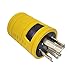 Parkworld 884913 30 AMP Generator Adapter 4-Prong Locking L14-30P Plug to 3-Prong Locking L5-30R Receptacle