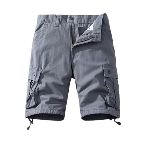 Short cargo en coton Y2K homme pour en finir avec les vêtements serrés grâce au cordon de serrage