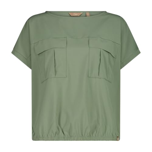 T-shirt femme en polyester élastique léger CMP Leisure 36L7856 respirant