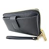Michael-Kors-Womens-Jet-Set-Travel-Medium-Zip-Around-Phone-Holder-Wallet Michael Kors Women's Jet Set Travel Medium Zip Around Phone Holder Wallet (BLACK/GOLD)