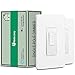 Smart Dimmer Switch by Martin Jerry | SmartLife App, Mains Dimming ONLY, Compatible with Alexa as WiFi Light Switch Dimmer, Single Pole, Works with Google Assistant [2Pack]
