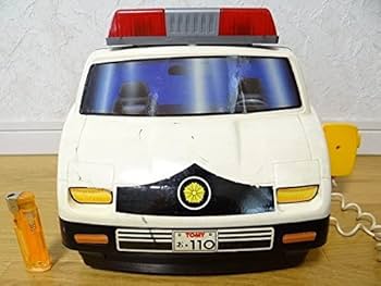 Amazon | 希少 80年代 ビンテージ トミー ドライビングパトカー