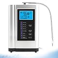 Alkaline Water Ionizer,Water Ionizer & Purifier, Up to 600mV ORP, PH 3.5-10.5 Water Purifier Machine, with 7 Water Settings, 8000 Liters Per Filter,Auto-Cleaning,Intelligent Voice Silver
