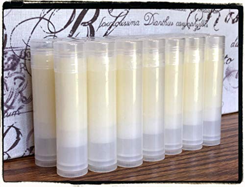 20 Cucumber Melon Flavored Lip Balms In Clear Tubes - Handmade - Wholesale #TOP1