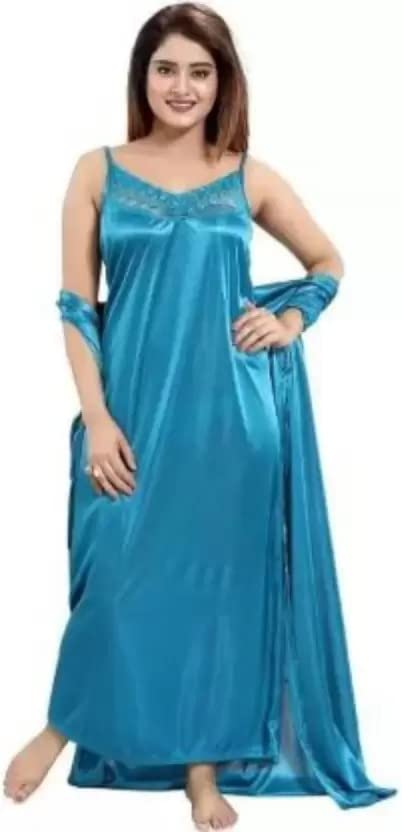 Image of AIRGEAR Pack of 6 Women Nighty Set