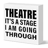 Theatre Lover Gift, Drama Theater Teacher Theatre Gifts for Men Women Musical Theater Nerd Actress Actor Performer Christmas Birthday Gift, It's a Stage I'm Going Through