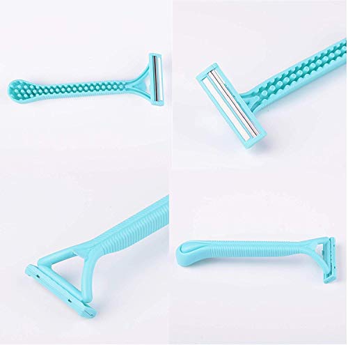 Image of MAYU 12 Pcs Disposable Shaving Razor Men Women Travel Shaver Razor Blades Face Care Underarm Body Hair Removal
