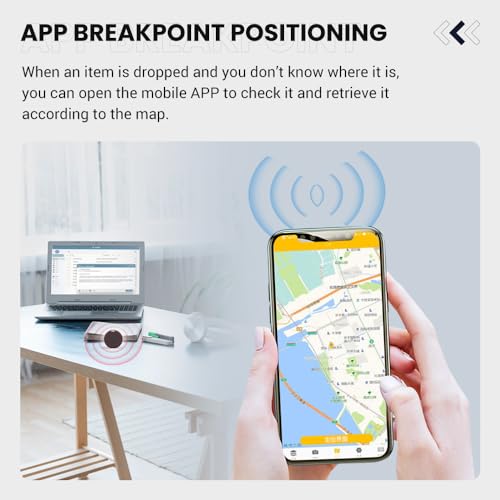 image for Auiepet Easyfind Mini Magnetic GPS Tracker, GPS Tracker Strong Magneti