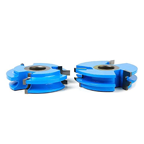 Image of Amana Tool - SC441 2Piece Carbide Tipped 3-Wing Eased Edge Stile & Rail 3 Dia x 3 /4 x 1 /4