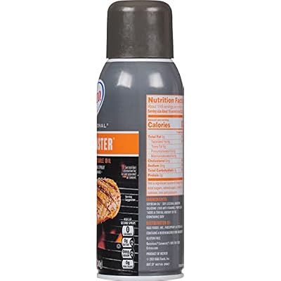 Crisco Cooking Spray, No-Stick | Grill Master | 12 Ounce | Pack of 2