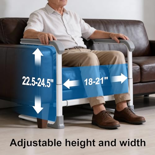 Couch Stand Assist Aid for Elderly, Help Get Up Out from Chairs for Seniors, Adjustable Height and Width - Image 4