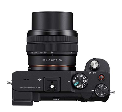 Image of Sony Alpha 7C Full-Frame Compact Mirrorless Camera Kit - Black (ILCE7CL /B)