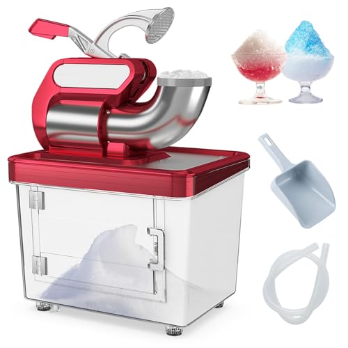 ARLIME Snow Cone Machine 660 LBS/H Stainless Steel