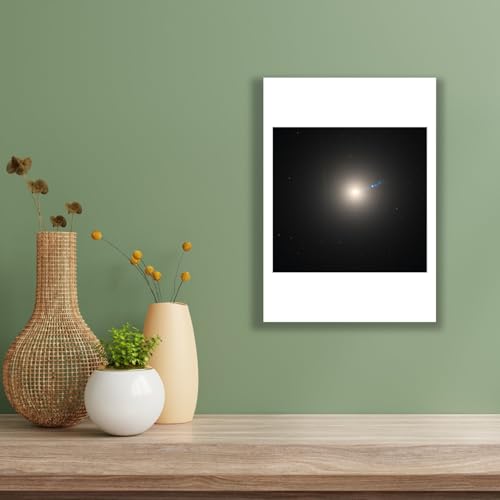 Télescope Hubble Messier 87 affiche mate anti-reflet format moyen
