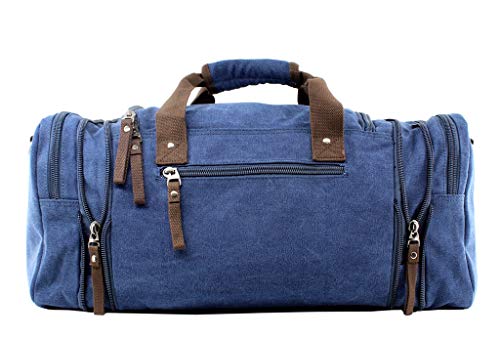 Overnight Handbag Shoulder Canvas Travel Tote Luggage Weekender Duffel Bag,170804-034