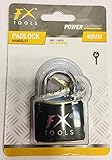 FX-Tools Vorhängeschloss 40mm, Metall, 3 Schlüssel, Padlock