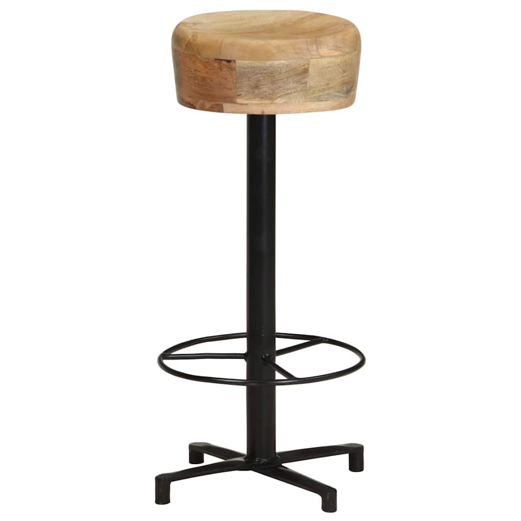 Tabouret de bar 76 cm style scandinave minimaliste lot de 2