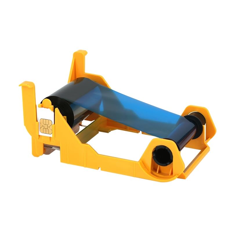 Akcesoria do drukarek Kompatybilny wstążka drukarki 800011-140 100 zdjęć KOLOROWA Wstążka do zebry Zxp. Seria 1. PVC. Drukarka kart (Color : 800011-140)