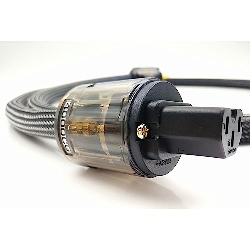 Waudio W-3900C 10 Awg Hi-End Hifi Audio Universal Ac Power Cable Power Cord Us Plug thumb #2