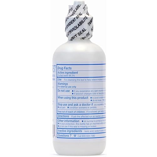 Medi-First 19818 Eyewash, Eye Rinse and Protection, First Aid Supplies, 4 Ounces