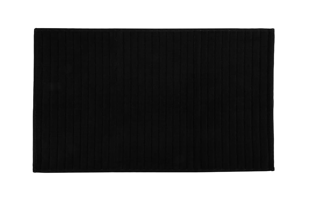Porland Sty Leticia Siyah Banyo Paspası 60x100 cm