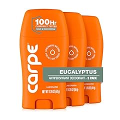 Carpe Eucalyptus Underarm Antiperspirant Deodorant Pack