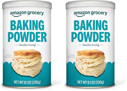 Amazon Fresh, Baking Powder, 8 Oz (Pack of 2)