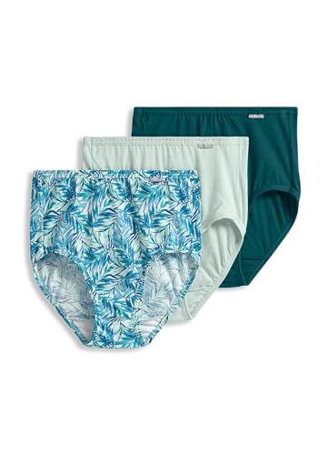 Image of Jockey Women's Underwear Elance Brief - 3 Pack, Subtle Mint, 5