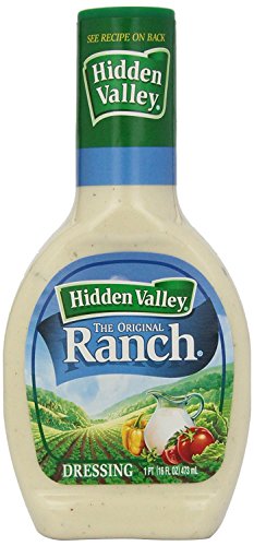 Hidden Valley Original Ranch Dressing, 16 Fluid Ounce Bottle (Pack of 6)