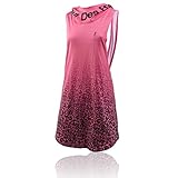 Animalier Druck BOXEUR DES RUES Damen BXT-3070T Breites Tank Top Mit Kapuze, Korallenfarbe, M