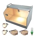 Intelligent Brooder Box 10-15 Newborns Chicks Quail Birds Small Animals Manual Incubators Poultry Heater Breeding Box