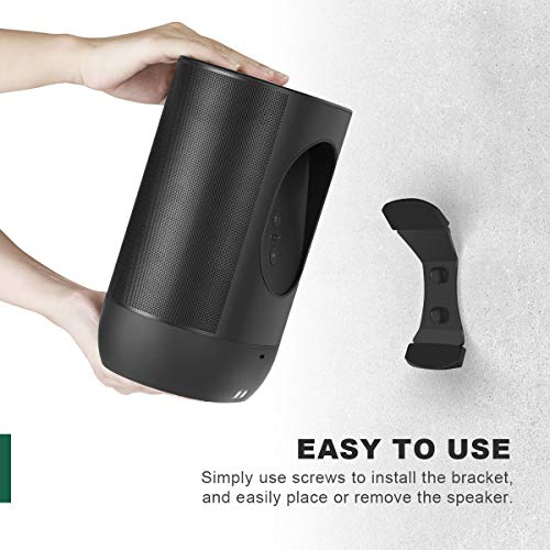 Image of Lenink Wall Mount Bracket Compatible with Sonos Move Speaker, Black
