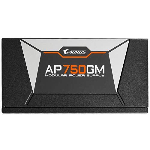 Image of GIGABYTE GP-AP750GM 750W ATX Power Supply | Fully Modular | 80 Plus Gold | Ultra Durable | Smart Fan Control