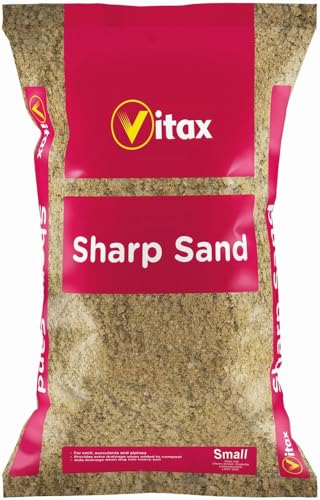 Vitax Sharp Sand Small Ideal for screeds renders or Concrete Sharp Sand can Also be Used When Laying slabs or Block Paving