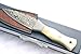 Unique New Genuine Damascus Steel Bespoke Full Tang Camel Bone Handle Sheffield Sgian Dubh with Leather Sheath Gift Boxed